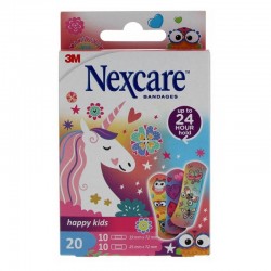 Nexcare Happy Kids Pink 20 Plasters