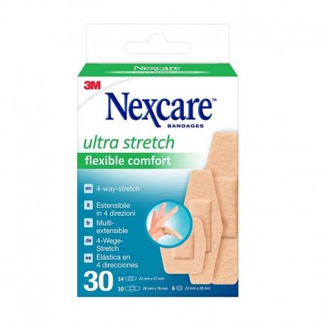 3M Nexcare Ultra Stretch Flexible Comfort 30 Pansements 4054596757349