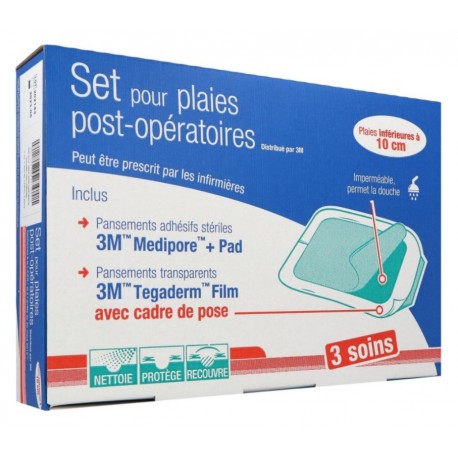3M Set for Post-Operative Wounds < 10 cm 3401094948839