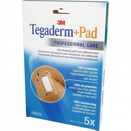 3M Tegaderm + Pad Pansement Film 9 cm x 15 cm 4064035107420