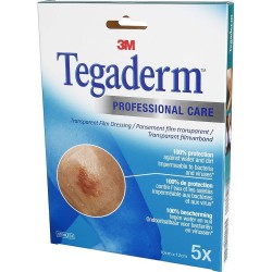 3M Tegaderm Pansement Adhésif Transparent 10 cm x 12 cm 4064035126605
