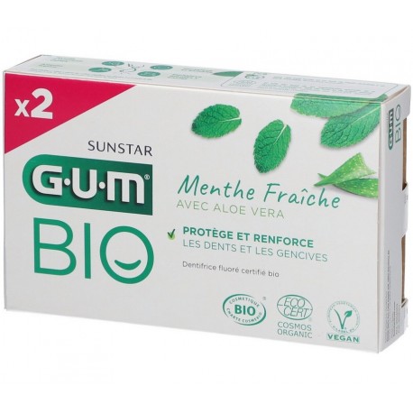 Gum Toothpaste Gel Fresh Mint 2 x 75 ml 7630019904759