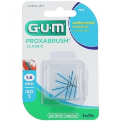 Gum Brossettes Proxabrush Classic 1.6 mm n°614 0070942906142