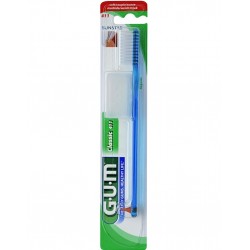 Gum Classic Brosse à Dents Souple 4 Rangs Grande Tête 411 0070942004114