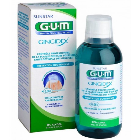 Gum Gingidex Bain de Bouche 300 ml 0070942304030