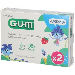 Gum Junior Dentifrice 6 Ans et + 2 x 50 ml 7630019904421