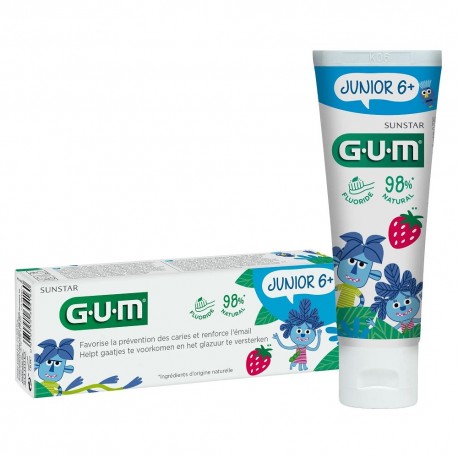 Gum Junior Toothpaste 6+ 50 ml 0070942304160