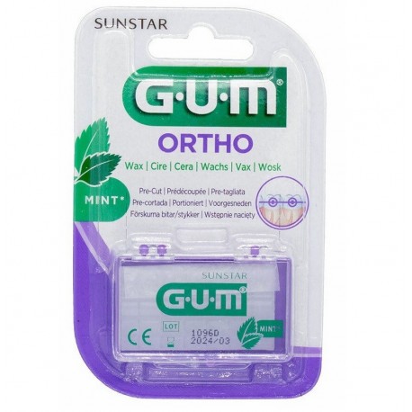 Gum Ortho Wax Menthol 724 0070942507240