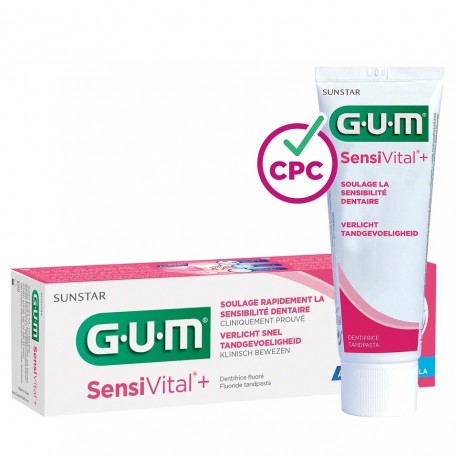 Gum Sensivital+ Toothpaste 75 ml 7630019902984