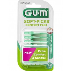 Gum Soft Picks Comfort Flex 40 Unités 7630019903288