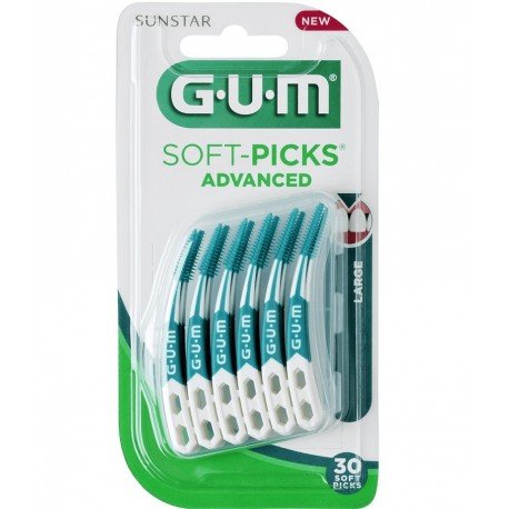 Gum Soft Picks Advanced Large 30 Units 7630019902816