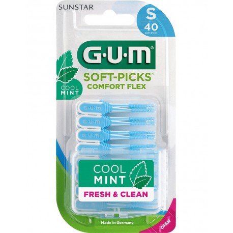 Gum Soft-Picks Comfort Flex Cool Mint Small 40 Units 7630019905244