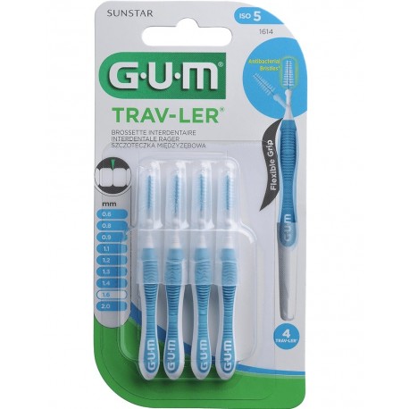 Gum Trav-Ler Brossettes Interdentaires 1.6 mm n°1614 0070942916141