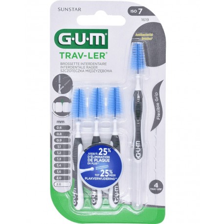 Gum Trav-Ler Brossettes Interdentaires 2,6 mm n°1619 7630019903080