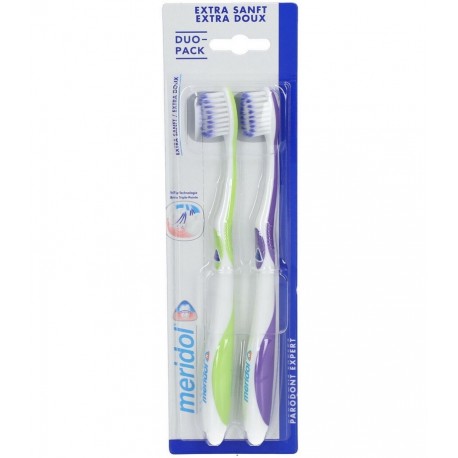 Meridol Parodont Expert Brosse à Dents Extra Souple x 2 8718951130135