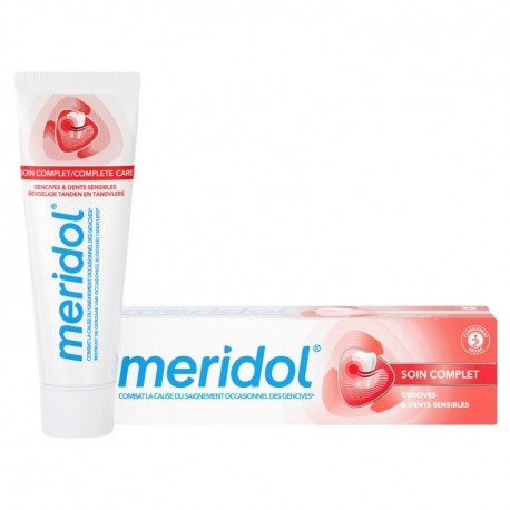 Meridol Complete Care Sensitive Gums & Teeth Toothpaste 75 ml 8718951477445
