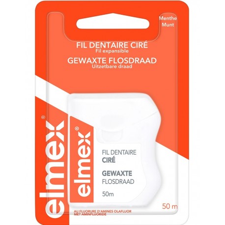 Elmex Waxed Dental Floss 50 ml 8718951143098