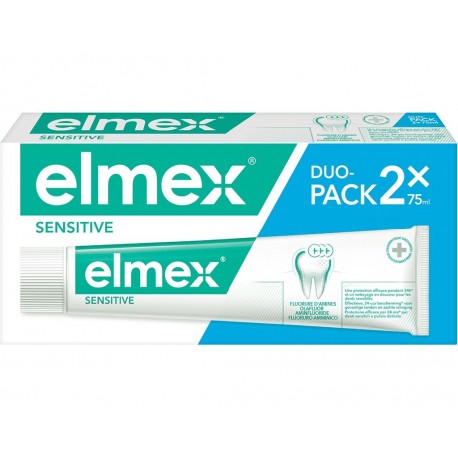 Elmex Sensitive Original Dentifrice 2 x 75 ml 8718951273184