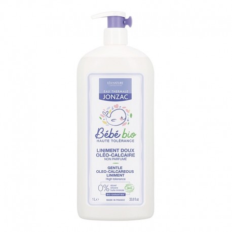Eau de Jonzac Bébé Bio Liniment Doux Oléo-Calcaire 1L 3517360013085