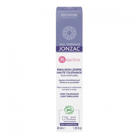 Eau de Jonzac Reactive Émulsion Légère Haute Tolérance 40 ml 3517360001822