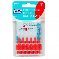 Tepe Interdental Brush Extra Soft Red 0.5 mm 7317400013145