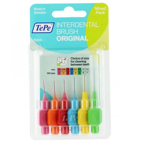 Tepe Interdental Brush Original Mixed Pack 7317400007816