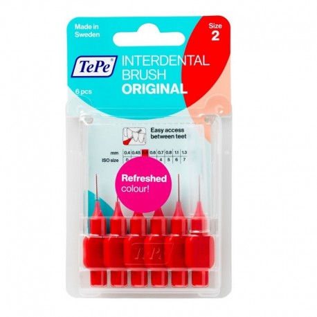 Tepe Interdental Brush Original Red 0.5 mm 7317400010779