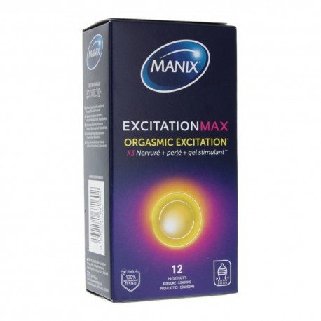 Manix Excitation Max 12 Condoms 3532281671602