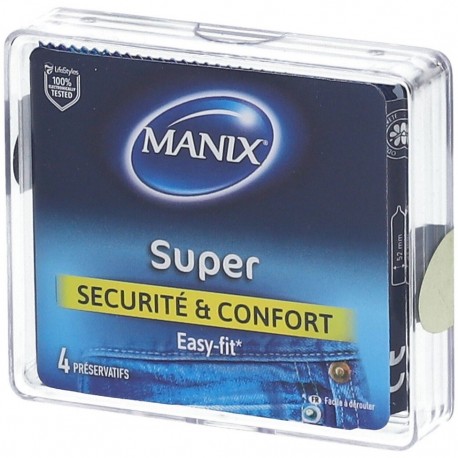 Manix Super 4 Préservatifs 3532281603207
