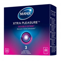 Manix Xtra Pleasure 3 Préservatifs 3532281610106