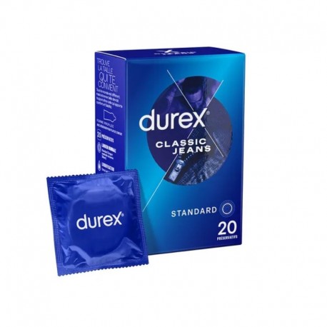 Durex Classic Jeans 20 Préservatifs 3059944118620