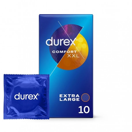 Durex Comfort XXL 10 Condoms 3059948002895