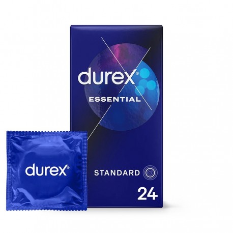 DUREX 24 Préservatifs ESSENTIAL - 3059948006237