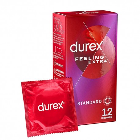 Durex Feeling Extra 12 Condoms 3059944118590