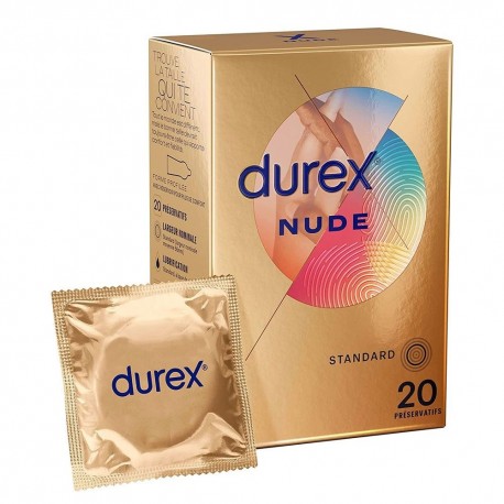Durex Nude Standard 20 Préservatifs 3059944118606