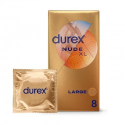 Durex Nude XL 8 Préservatifs 3059948002918