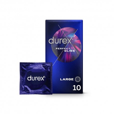 Durex Perfect Gliss 10 Préservatifs 3059948002741