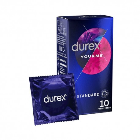 Durex You & Me 10 Condoms 3059948001911
