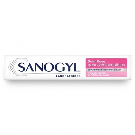 Sanogyl Rose Sensitive Gum Care 75 ml 3596490001643