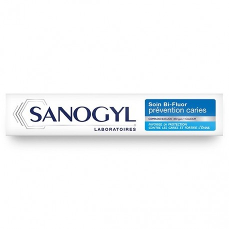Sanogyl Soin Bi-Fluor Prévention Caries 75 ml 3596490004156