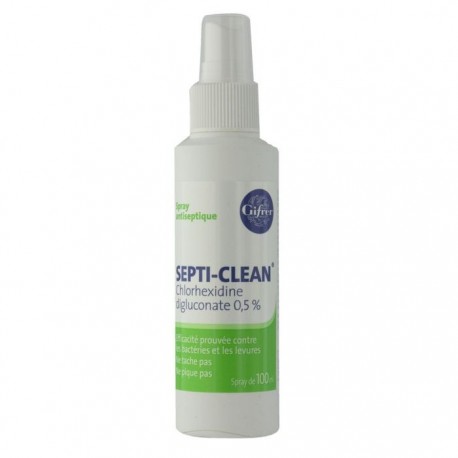 Gifrer Septi-Clean Spray Antiseptique 100 ml 3701129000564