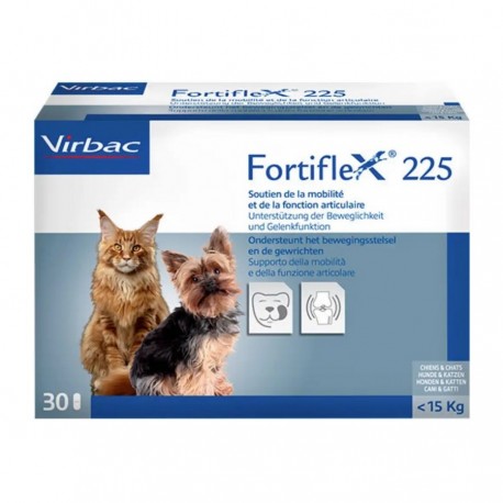 Virbac Fortiflex 225 30 Comprimés 3597133016062