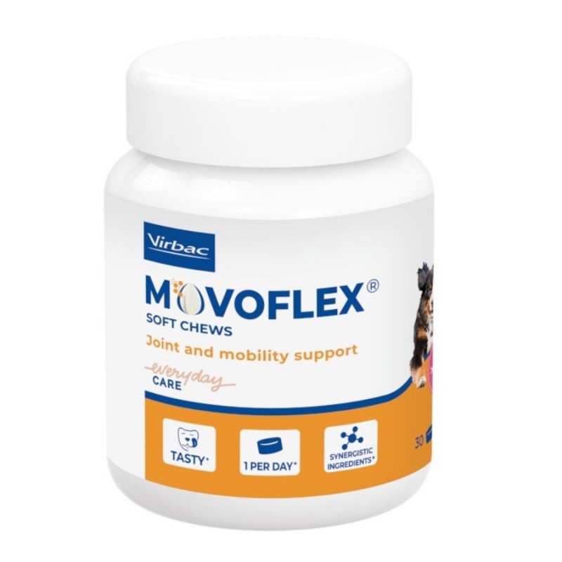 Movoflex bouchées pour soutenir les articulations du chien - Virbac