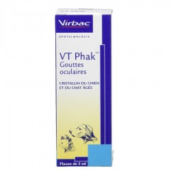 Virbac VT Phak Gouttes Oculaires 5 ml 3597132000826