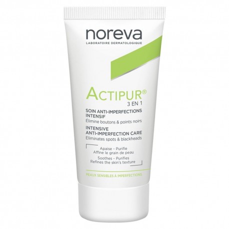 Noreva Actipur 3 en 1 Soin Anti-Imperfections Correcteur Intensif 30 ml 3401562982945