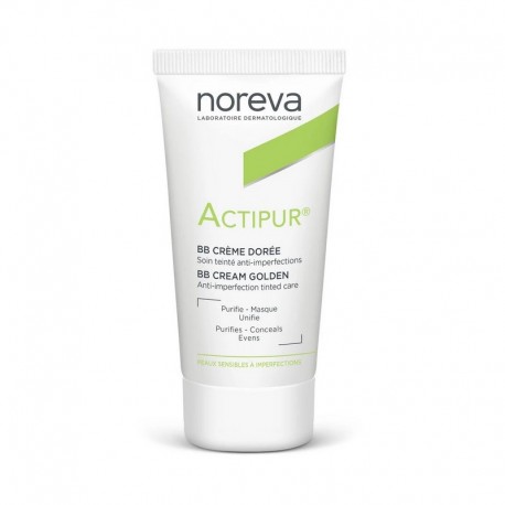 Noreva Actipur BB Crème Dorée Soin Teinté Anti-Imperfections 30 ml 3571940001299
