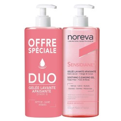 Noreva Sensidiane Gelée Lavante Apaisante 2 x 400 ml 3571940003767