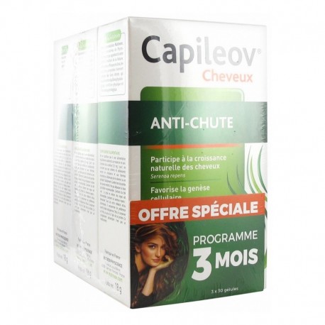 Nutreov Capileov Anti-Hair Loss 3 x 30 Capsules 3401597531781