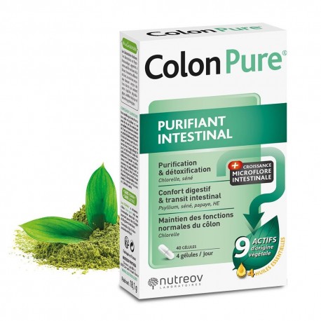 Nutreov Colon Pure Intestinal Purifier 40 Capsules 7640168731014