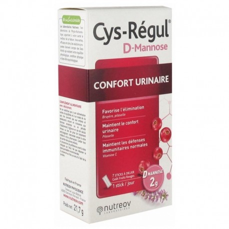 Nutreov Cys-Regul D-Mannose Urinary Comfort 7 Sticks 3770000671162